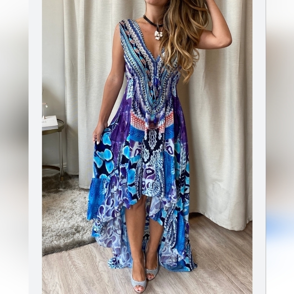 Shahida Parides Hi Low Dress - Picture 2 of 12